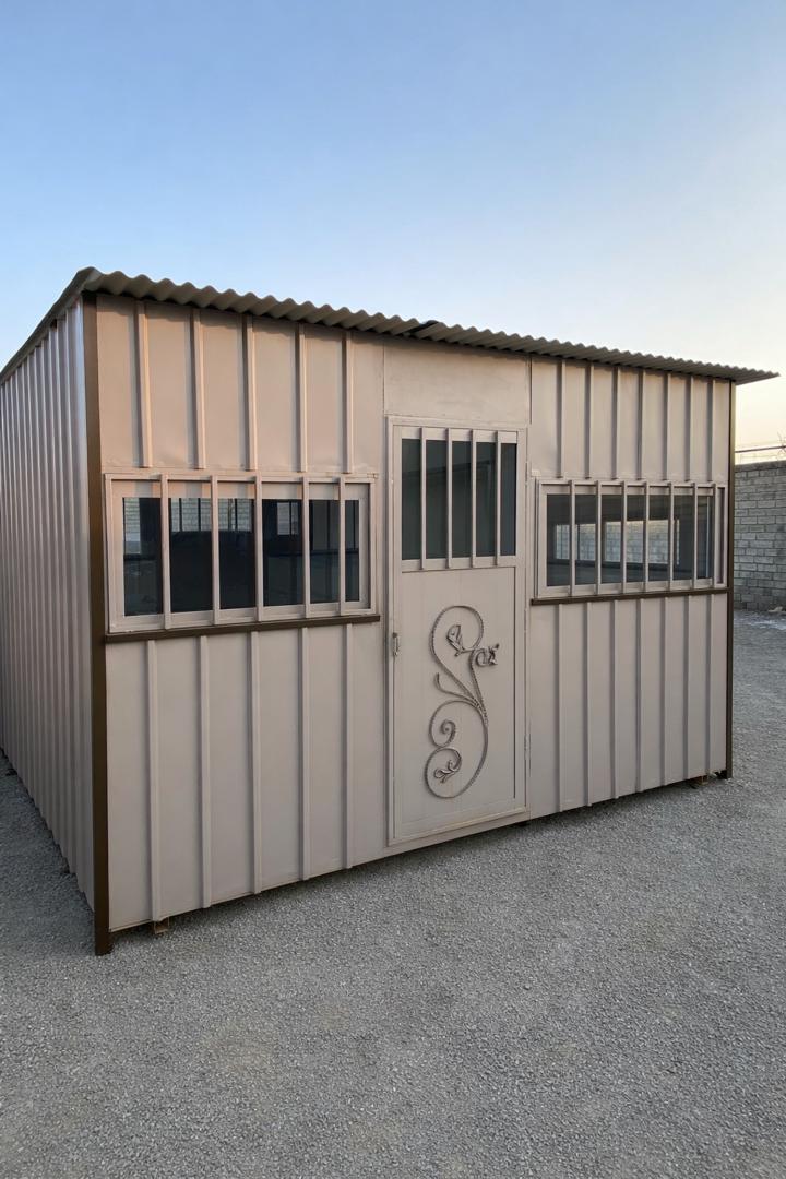 کانتینر فلزی اداری نوکان | دفتر کاری مدرن، سریع و حرفهای - تصویر 2